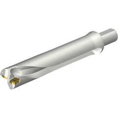 Sandvik Coromant - Indexable Insert Drills; Drill Style: DS20 ; Drill Diameter (Inch): 2.25 ; Maximum Drill Depth (Decimal Inch): 11.3126 ; Shank Type: Straight ; Shank Diameter (Inch): 1.5 ; Cutting Direction: Right Hand - Exact Tool & Supply