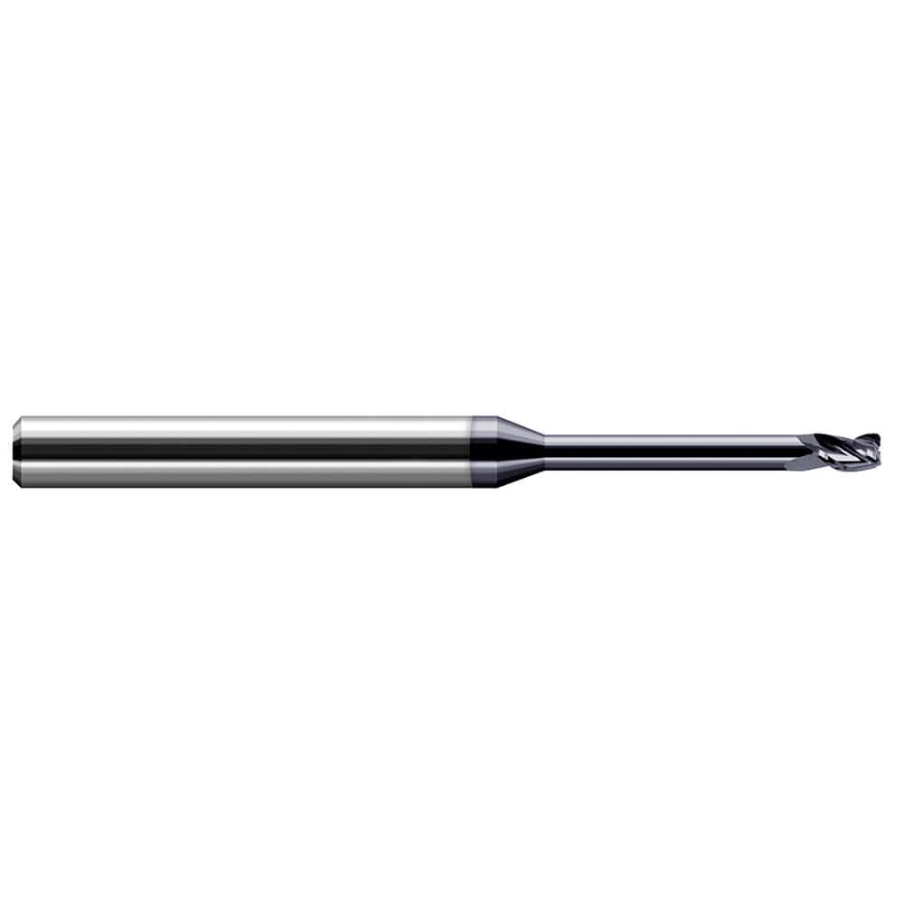 Harvey Tool - Corner Radius & Corner Chamfer End Mills; Mill Diameter (Inch): 3/8 ; Mill Diameter (Decimal Inch): 0.3750 ; End Type: Corner Radius ; Corner Radius (Decimal Inch): 0.0300 ; Number of Flutes: 3 ; Material: Solid Carbide - Exact Tool & Supply