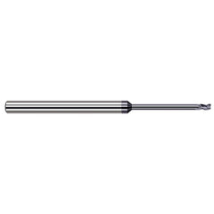 Harvey Tool - Corner Radius & Corner Chamfer End Mills; Mill Diameter (mm): 1.20 ; Mill Diameter (Inch): 3/64 ; Mill Diameter (Decimal Inch): 0.0470 ; End Type: Corner Radius ; Corner Radius (Decimal Inch): 0.0050 ; Number of Flutes: 3 - Exact Tool & Supply