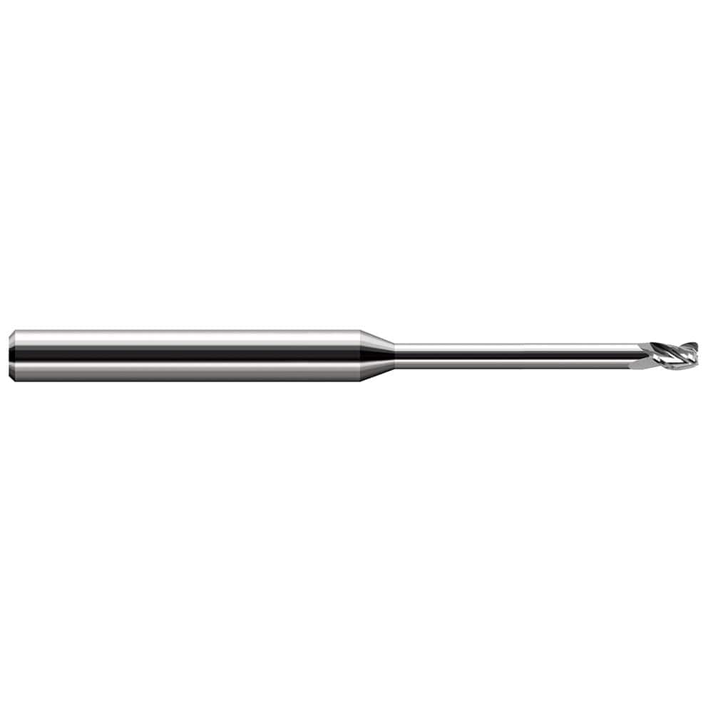 Harvey Tool - 3/32" Diam 3 Flute Solid Carbide 0.03" Corner Radius - Exact Tool & Supply