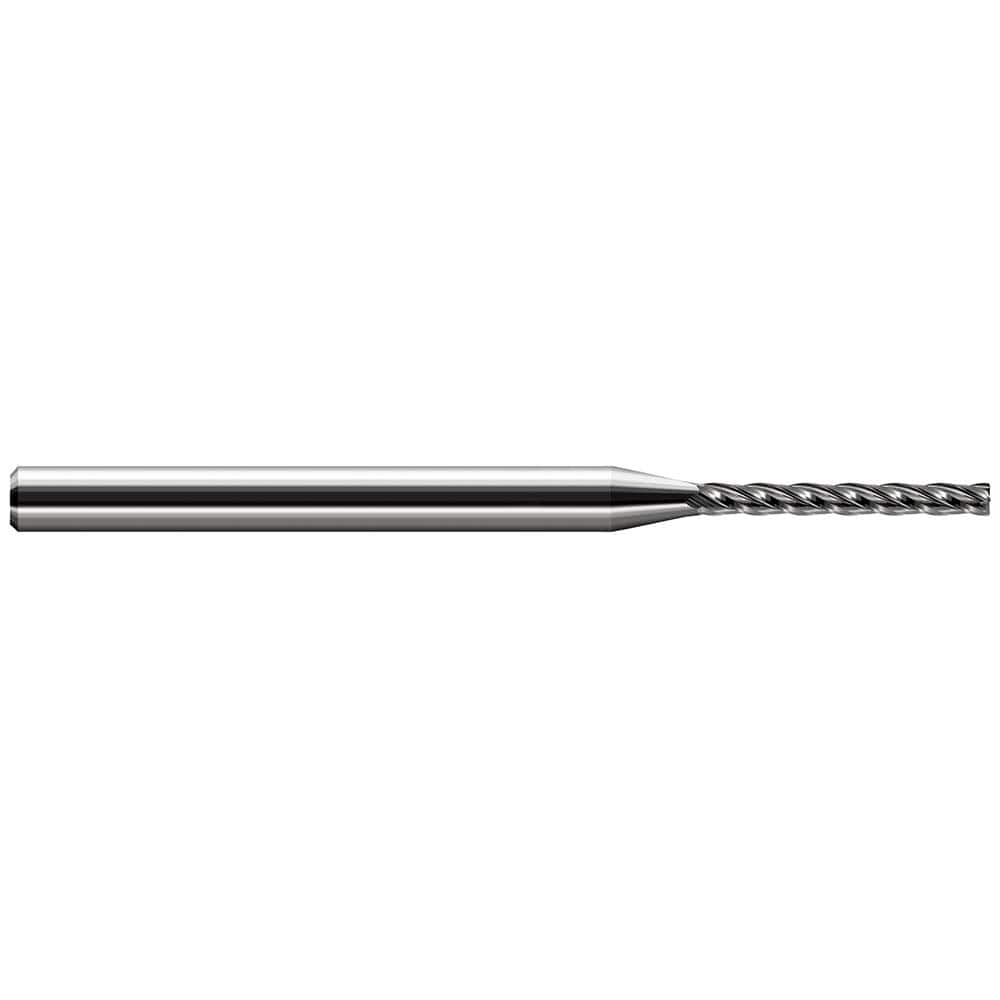 Harvey Tool - Corner Radius & Corner Chamfer End Mills; Mill Diameter (Inch): 3/32 ; Mill Diameter (Decimal Inch): 0.0930 ; End Type: Corner Radius ; Corner Radius (Decimal Inch): 0.0050 ; Number of Flutes: 4 ; Material: Solid Carbide - Exact Tool & Supply