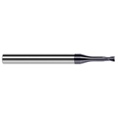 Harvey Tool - Corner Radius & Corner Chamfer End Mills; Mill Diameter (Inch): 5/64 ; Mill Diameter (Decimal Inch): 0.0780 ; End Type: Corner Radius ; Corner Radius (Decimal Inch): 0.0100 ; Number of Flutes: 2 ; Material: Solid Carbide - Exact Tool & Supply