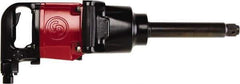 Chicago Pneumatic - 1" Drive, 3,700 RPM, 2,065 Ft/Lb Torque Impact Wrench - D-Handle, 540 IPM, 12 CFM, 90 psi, 1/2" NPT Inlet - Exact Tool & Supply