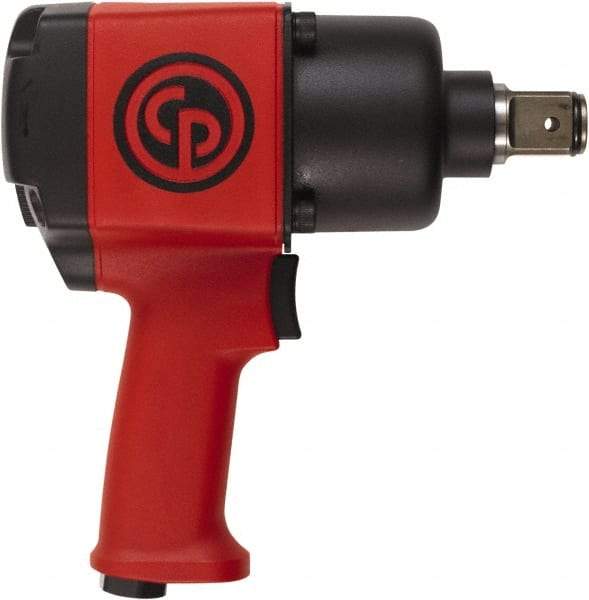 Chicago Pneumatic - 1" Drive, 6,300 RPM, 950 Ft/Lb Torque Impact Wrench - Pistol Grip Handle, 900 IPM, 30 CFM, 90 psi, 3/8" NPT Inlet - Exact Tool & Supply