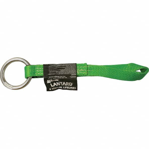 Miller - Lanyards & Lifelines Type: O-Ring Extension Length (Inch): 18 - Exact Tool & Supply