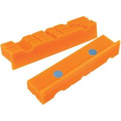 Bessey - Vise Jaws Jaw Shape: V-Groove Jaw Width (Inch): 5-1/2 - Exact Tool & Supply