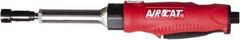 AIRCAT - 1/4" Collet, Straight Handle, Straight Air Die Grinder - 22,000 RPM, Rear Exhaust, 6 CFM, 0.5 hp, 90 psi, 1/4" Inlet - Exact Tool & Supply