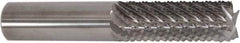 Controx - 1/4" Diam, 5/8" LOC, Square End, Solid Carbide Diamond Pattern Router Bit - Right Hand Cut, 2-1/2" OAL - Exact Tool & Supply