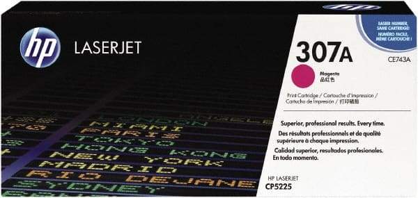 Hewlett-Packard - Magenta Toner Cartridge - Use with HP Color LaserJet Professional CP5225 - Exact Tool & Supply