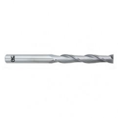 12mm Dia. x 153mm Overall Length 2-Flute Square End Solid Carbide SE End Mill-Round Shank-Center Cutting-Uncoated - Exact Tool & Supply