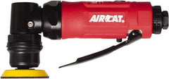 AIRCAT - 1-1/4 to 2" Disc, 13,000 RPM, Pneumatic Handheld Disc Sander - 2.5 CFM, 1/4" Inlet, 0.3 hp, 90 psi - Exact Tool & Supply