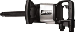 AIRCAT - 1" Drive, 5,000 RPM, 1,800 Ft/Lb Torque Impact Wrench - D-Handle, 1,400 IPM, 12 CFM, 90 psi, 1/2" NPT Inlet - Exact Tool & Supply