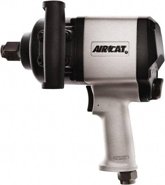 AIRCAT - 1" Drive, 4,800 RPM, 1,580 Ft/Lb Torque Impact Wrench - Pistol Grip Handle, 900 IPM, 13 CFM, 90 psi, 1/2" NPT Inlet - Exact Tool & Supply