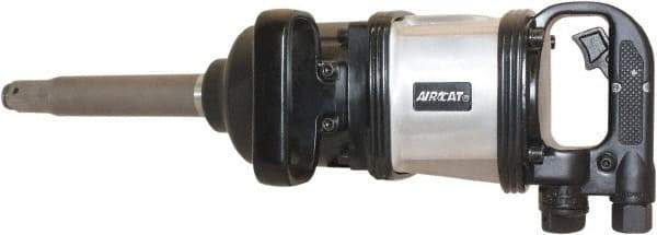 AIRCAT - 1" Drive, 4,500 RPM, 2,300 Ft/Lb Torque Impact Wrench - D-Handle, 1,100 IPM, 16 CFM, 90 psi, 1/2" NPT Inlet - Exact Tool & Supply
