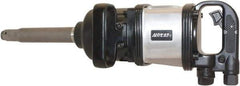 AIRCAT - 1" Drive, 4,500 RPM, 2,300 Ft/Lb Torque Impact Wrench - D-Handle, 1,100 IPM, 16 CFM, 90 psi, 1/2" NPT Inlet - Exact Tool & Supply