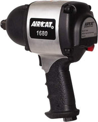 AIRCAT - 3/4" Drive, 4,500 RPM, 1,200 Ft/Lb Torque Impact Wrench - Pistol Grip Handle, 950 IPM, 8 CFM, 90 psi, 3/8" NPT Inlet - Exact Tool & Supply