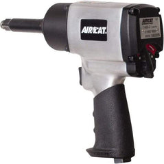 AIRCAT - 1/2" Drive, 9,000 RPM, 800 Ft/Lb Torque Impact Wrench - Pistol Grip Handle, 1,200 IPM, 8 CFM, 90 psi, 1/4" NPT Inlet - Exact Tool & Supply