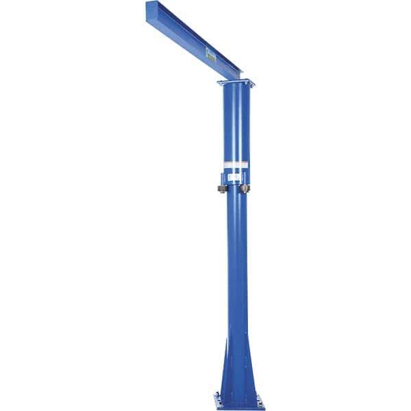 Vestil - 300 Lb Load Capacity, Steel Jib Crane - 6' Span - Exact Tool & Supply