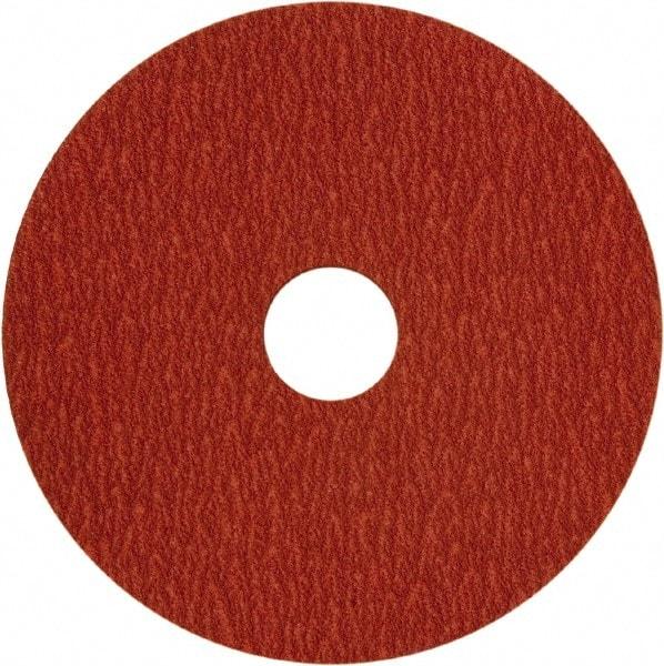 VSM - 7" Diam 7/8" Hole 36 Grit Fiber Disc - Ceramic, 8,000 Max RPM - Exact Tool & Supply