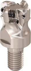 Seco - 25mm Cutting Diam, 0.9mm Max Depth of Cut, Modular Connection Indexable Copy End Mill - 4 Inserts, LOHT Insert, R217.21 Toolholder - Exact Tool & Supply