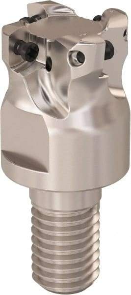 Seco - 20mm Cutting Diam, 0.32mm Max Depth of Cut, Modular Connection Indexable Copy End Mill - 4 Inserts, LPHT Insert, R217.21 Toolholder - Exact Tool & Supply