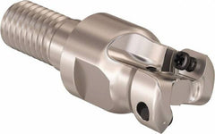Seco - 14mm Cutting Diam, 0.32mm Max Depth of Cut, Modular Connection Indexable Copy End Mill - 2 Inserts, LPHT Insert, R217.21 Toolholder - Exact Tool & Supply