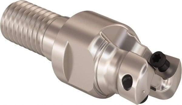Seco - 12mm Cutting Diam, 0.32mm Max Depth of Cut, Modular Connection Indexable Copy End Mill - 2 Inserts, LPHT Insert, R217.21 Toolholder - Exact Tool & Supply