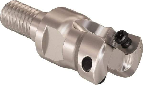 Seco - 14mm Cutting Diam, 0.32mm Max Depth of Cut, Modular Connection Indexable Copy End Mill - 2 Inserts, LPHT Insert, R217.21 Toolholder - Exact Tool & Supply