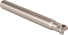 Seco - 5/8" Cutting Diam, 5/8" Shank Diam, 0.32mm Max Depth of Cut, Straight Shank Indexable Copy End Mill - 2 Inserts, LPHT Insert, R217.21 Toolholder - Exact Tool & Supply