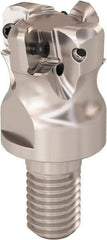 Seco - 1" Cutting Diam, 0.9mm Max Depth of Cut, Modular Connection Indexable Copy End Mill - 4 Inserts, LOHT Insert, R217.21 Toolholder - Exact Tool & Supply