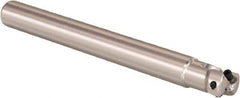 Seco - 12mm Cutting Diam, 10mm Shank Diam, 0.32mm Max Depth of Cut, Straight Shank Indexable Copy End Mill - 2 Inserts, LPHT Insert, R217.21 Toolholder - Exact Tool & Supply