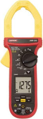 Amprobe - AMP-330, CAT IV, CAT III, Digital True RMS Clamp Meter with 2.0079" Clamp On Jaws - 1000 VAC/VDC, 1000 AC/DC Amps, Measures Voltage, Capacitance, Current, microAmps, Resistance, Temperature - Exact Tool & Supply