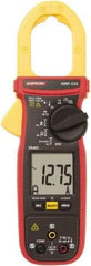 Amprobe - AMP-320, CAT III, Digital True RMS Clamp Meter with 1.378" Clamp On Jaws - 600 VAC/VDC, 600 AC/DC Amps, Measures Voltage, Capacitance, Current, microAmps, Resistance, Temperature - Exact Tool & Supply