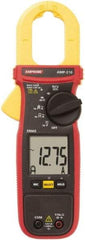 Amprobe - AMP-210, CAT III, Digital True RMS Clamp Meter with 1.1811" Clamp On Jaws - 600 VAC/VDC, 600 AC Amps, Measures Voltage, Capacitance, Current, microAmps, Resistance, Temperature - Exact Tool & Supply