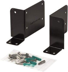 Door Innovation - 4-1/2;-2" Wide x 4" High, Electrostatic Powdered, Door Reinforcer - 1-3/4" Thick Door, Use with Left & Right Side Aluminum Door Jamb - Exact Tool & Supply