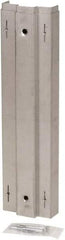 Door Innovation - 5-3/4" Wide x 21.6" High, Galvanized, Door Reinforcer - 1-3/4" Thick Door, Use with Strike Side of Steel Door Frame - Exact Tool & Supply