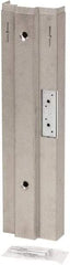 Door Innovation - 5-3/4" Wide x 21.6" High, Galvanized, Door Reinforcer - 1-3/4" Thick Door, Use with Left Hand Steel Door Frame - Exact Tool & Supply