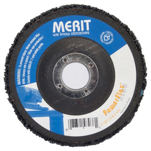 4 1/2″ × 7/8″ PowerStrip Depressed Center Finishing Wheel Type 27 Flat 36–50 - Exact Tool & Supply