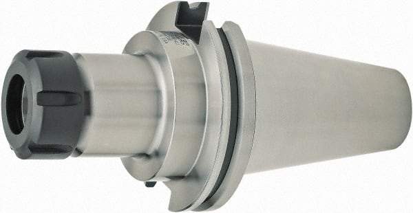 Parlec - 4.12" Projection, CAT50 Dual Contact Taper, ER32 Collet Chuck - Through Coolant - Exact Tool & Supply