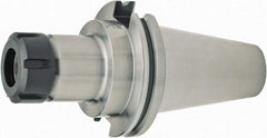 Parlec - 4.12" Projection, CAT50 Dual Contact Taper, ER32 Collet Chuck - Through Coolant - Exact Tool & Supply