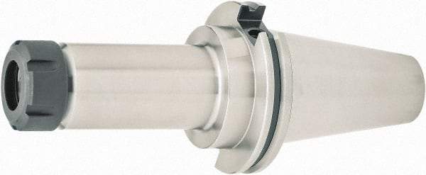 Parlec - 6" Projection, CAT50 Dual Contact Taper, ER32 Collet Chuck - Through Coolant - Exact Tool & Supply