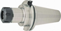 Parlec - 4" Projection, CAT50 Dual Contact Taper, ER32 Collet Chuck - Through Coolant - Exact Tool & Supply