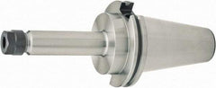 Parlec - 6.12" Projection, CAT50 Dual Contact Taper, ER16 Collet Chuck - Through Coolant - Exact Tool & Supply