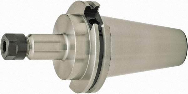 Parlec - 4.12" Projection, CAT50 Dual Contact Taper, ER16 Collet Chuck - Through Coolant - Exact Tool & Supply