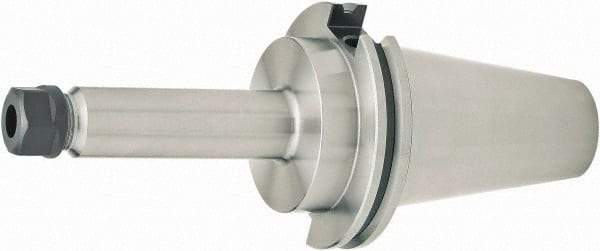 Parlec - 6" Projection, CAT50 Dual Contact Taper, ER16 Collet Chuck - Through Coolant - Exact Tool & Supply