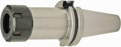 Parlec - 4.12" Projection, CAT40 Dual Contact Taper, ER32 Collet Chuck - Through Coolant - Exact Tool & Supply