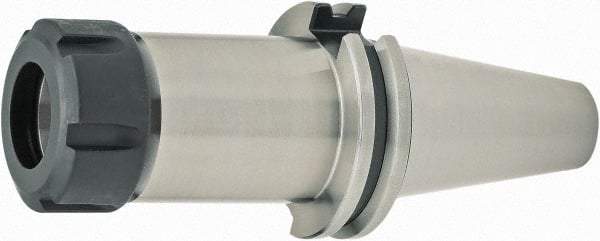 Parlec - 6.22" Projection, CAT40 Dual Contact Taper, ER32 Collet Chuck - Through Coolant - Exact Tool & Supply