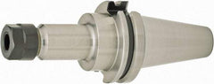 Parlec - 2.62" Projection, CAT40 Dual Contact Taper, ER16 Collet Chuck - Through Coolant - Exact Tool & Supply