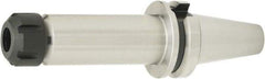 Parlec - 6.22" Projection, BT40 Taper Shank, ER25 Collet Chuck - Through Coolant - Exact Tool & Supply