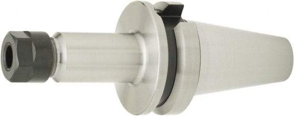 Parlec - 3.12" Projection, BT40 Dual Contact Taper, ER16 Collet Chuck - Through Coolant - Exact Tool & Supply